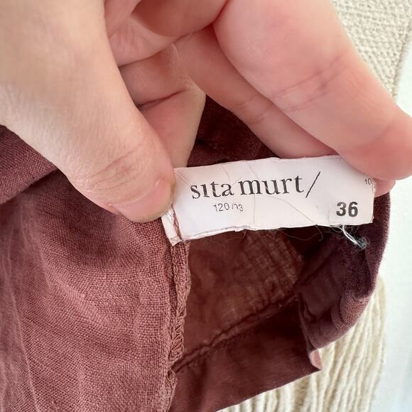 Sita Murt Ruffle Sleeve Button Top - Picture 4 of 6